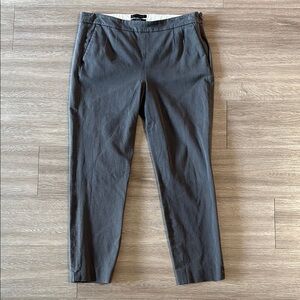 Jcrew women’s straight leg stretch dress pants grey size 6